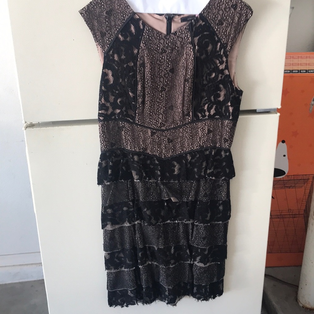 Black and nude   BCBG  Cocktail dress size 10